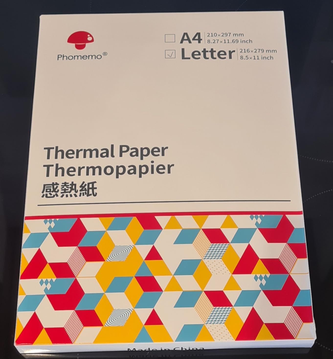 Phomemo 80mm x 135mm White Card Thermal Paper